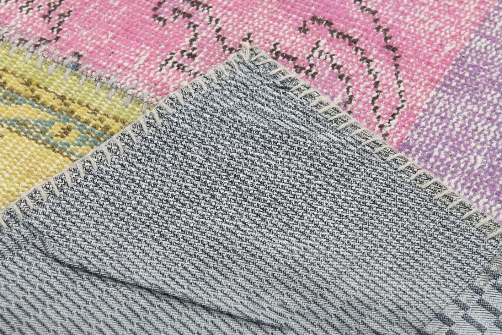 5'9'' x 7'10'' Handmade Vintage Wool Rug - 20 - 16