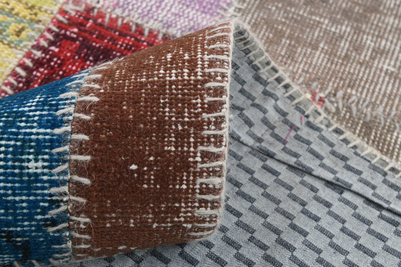 5'9'' x 7'10'' Handmade Vintage Wool Rug - 20 - 18