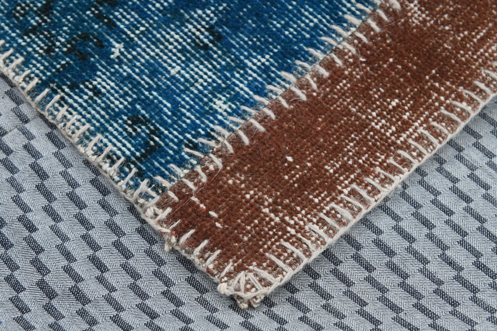 5'9'' x 7'10'' Handmade Vintage Wool Rug - 20 - 19