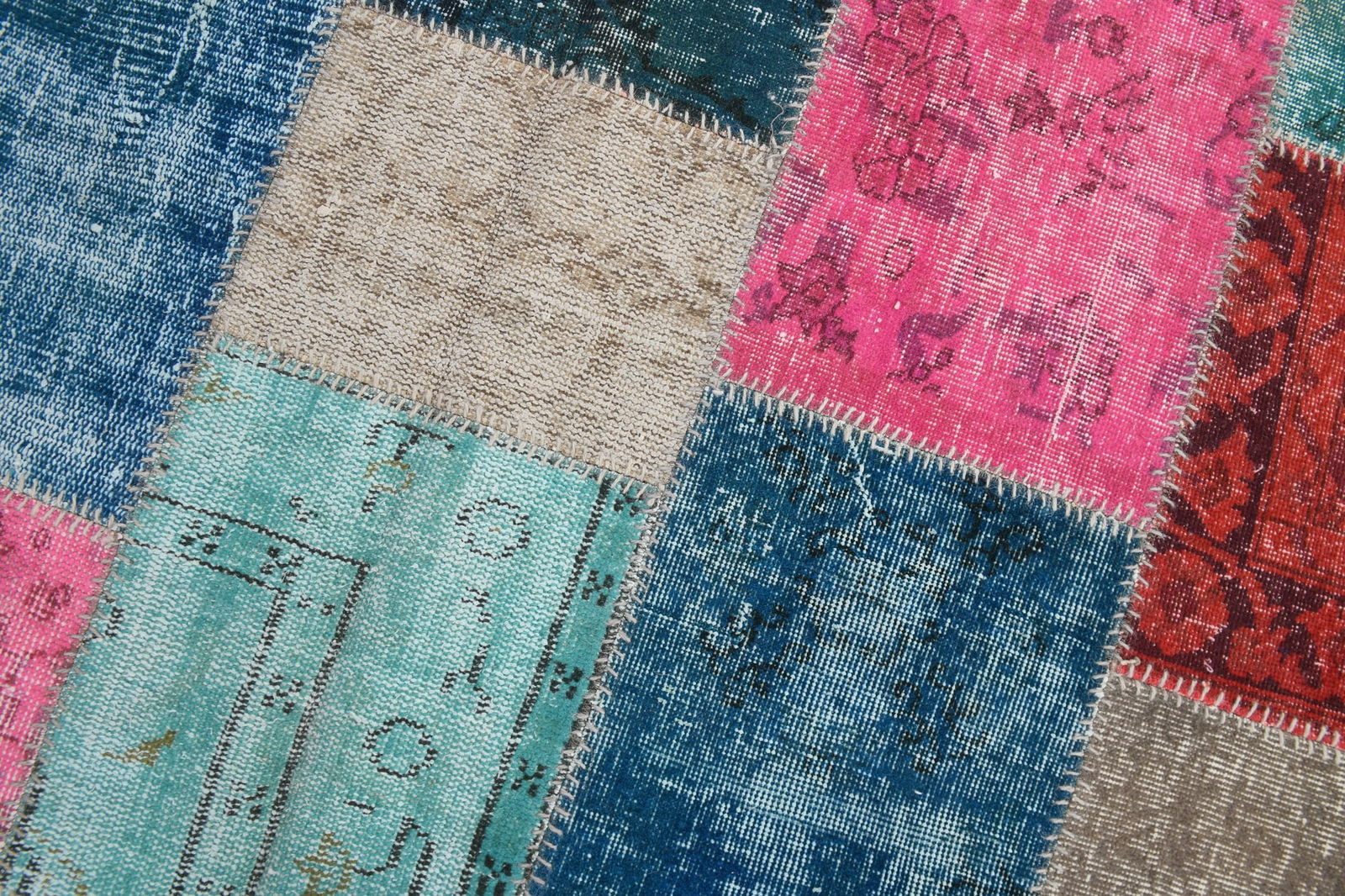 5'9'' x 7'10'' Handmade Vintage Wool Rug - 20 - 9