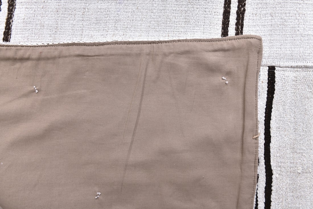 6'10'' x 8'4'' Turkish Vintage Hemp Rug - 240381 - 11