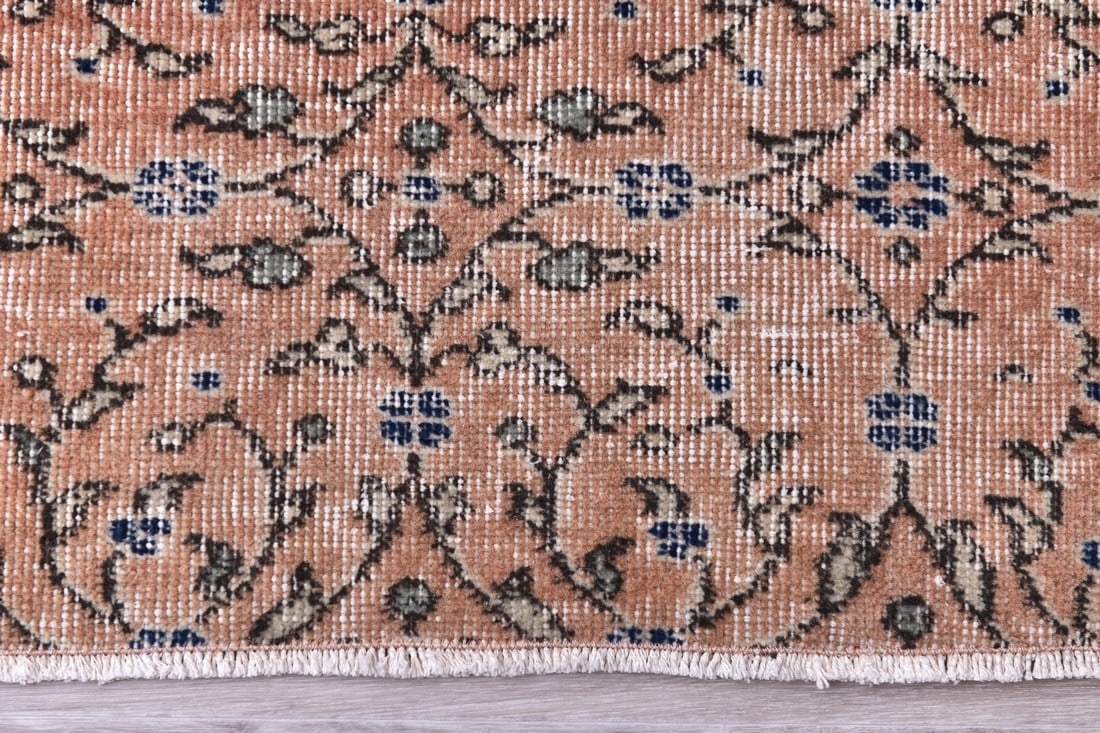 2'10'' x 5'7'' Handmade Vintage Wool Rug - 244413 - 11