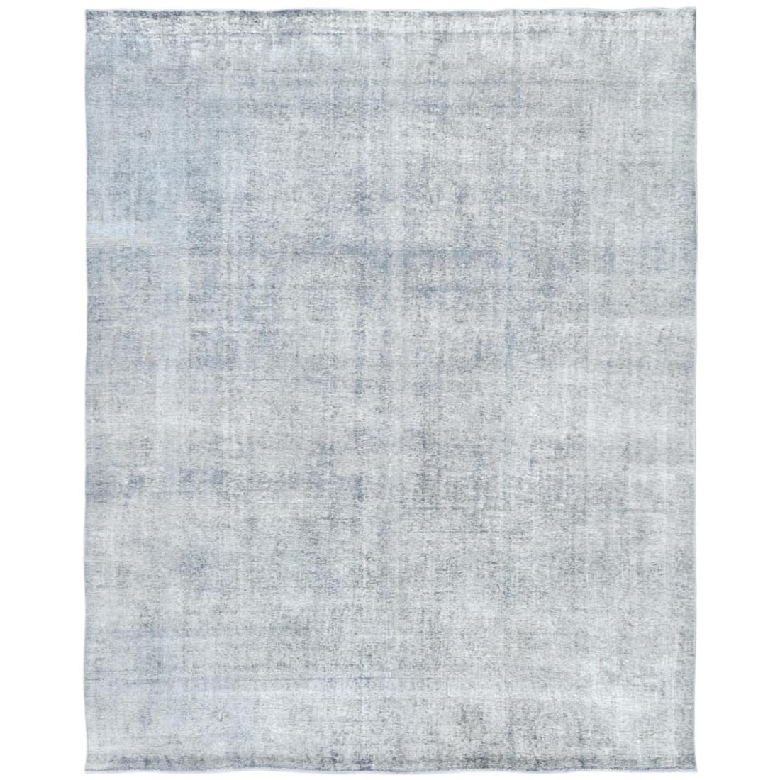 Light Gray, Worn Wool Hand Knotted, Vintage Persian Tabriz Rug: Title: Light Gray, Worn Wool Hand Knotted, Vintage Persian Tabriz Rug Description: This is a truly genuine one-of-a-kind. It has been Knotted for months and months in the centuries-old weaving craftsm