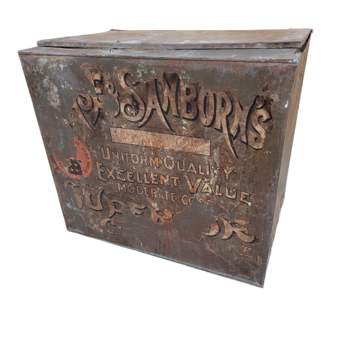 Antique Chase & Sanborn Coffee Tin (1 of 7)