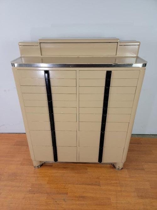 Art Deco Industrial Metal Dental Storage Cabinet (1 of 10)