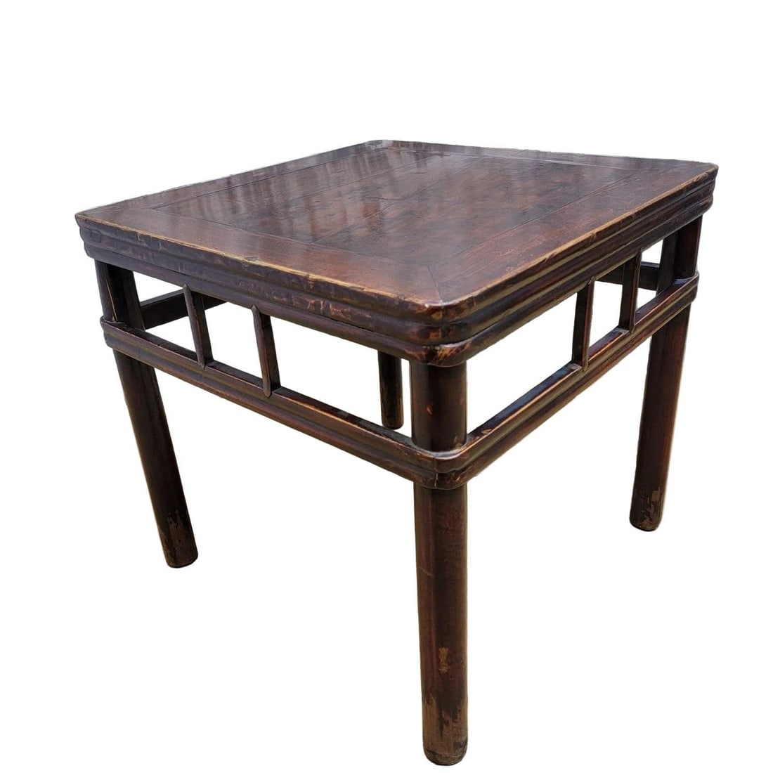 Antique Shanxi Province Elmwood Accent Side Table (1 of 7)