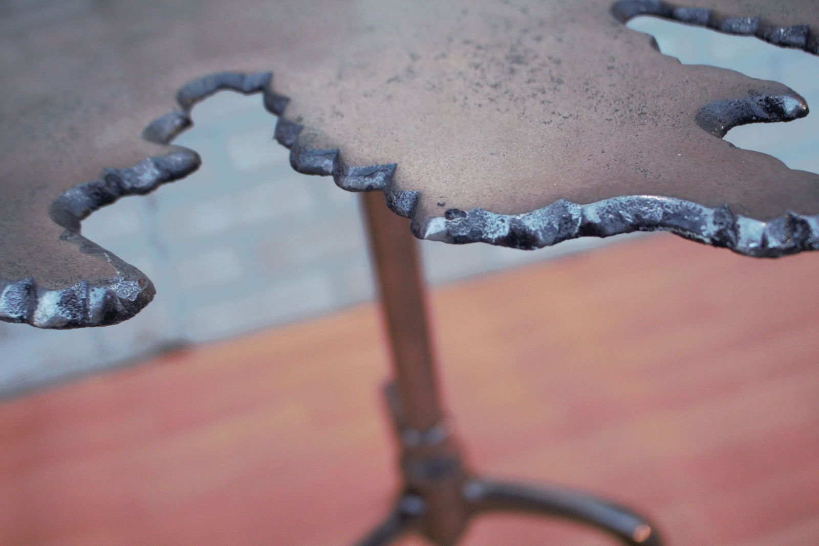 Contemporary Metal Accent Table - 5