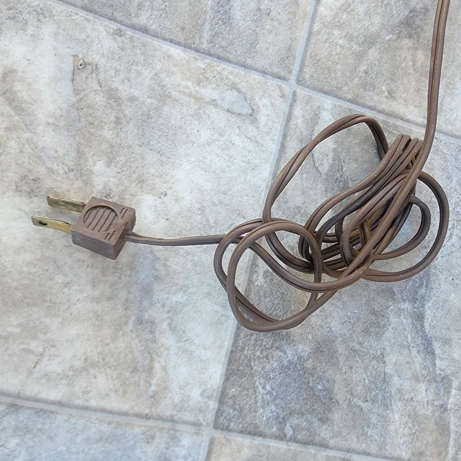 Mid Century Modern Cork Table Lamp - 7