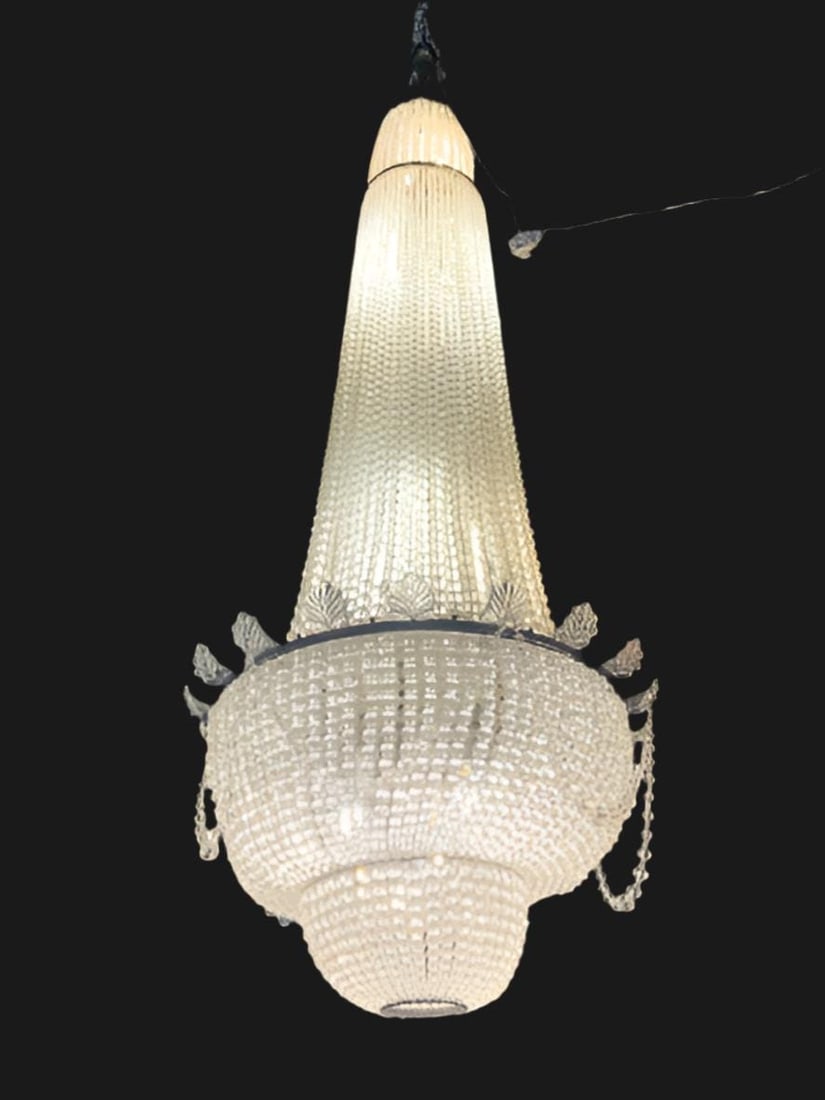 Antique French Baccarat Style Chandelier (1 of 5)