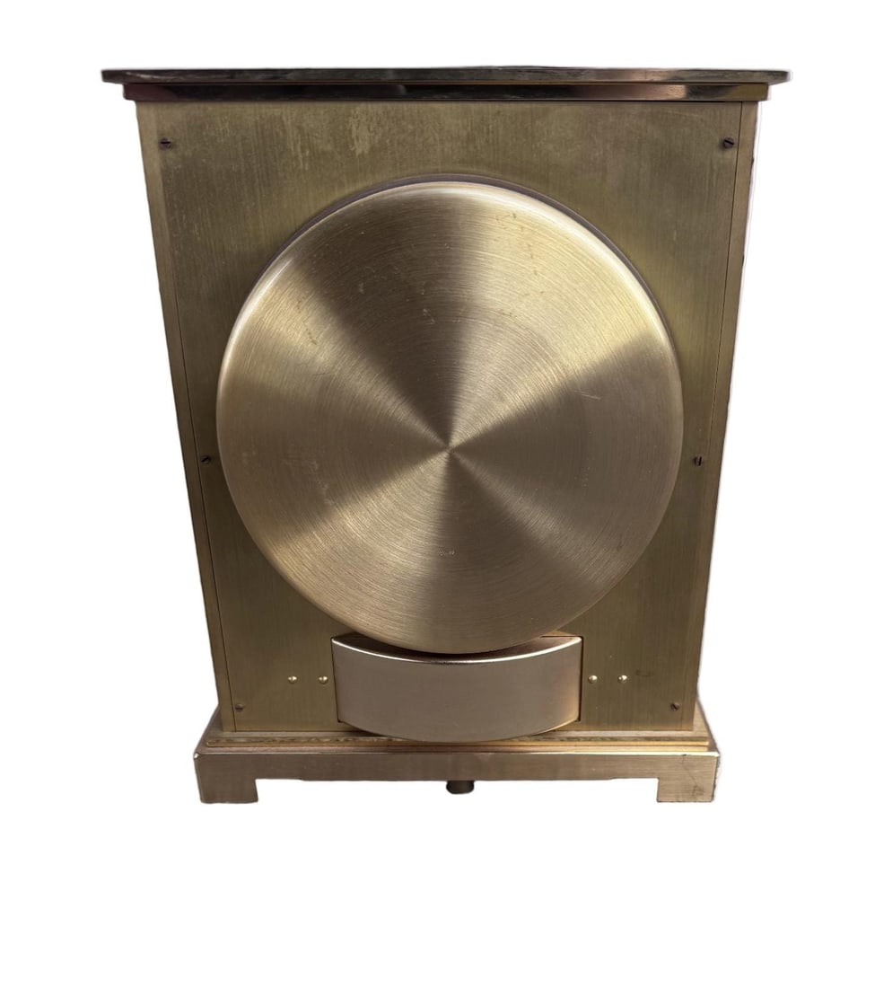 Vintage Jaeger LeCoultre Atmos Desk Clock Embassy VII - 8