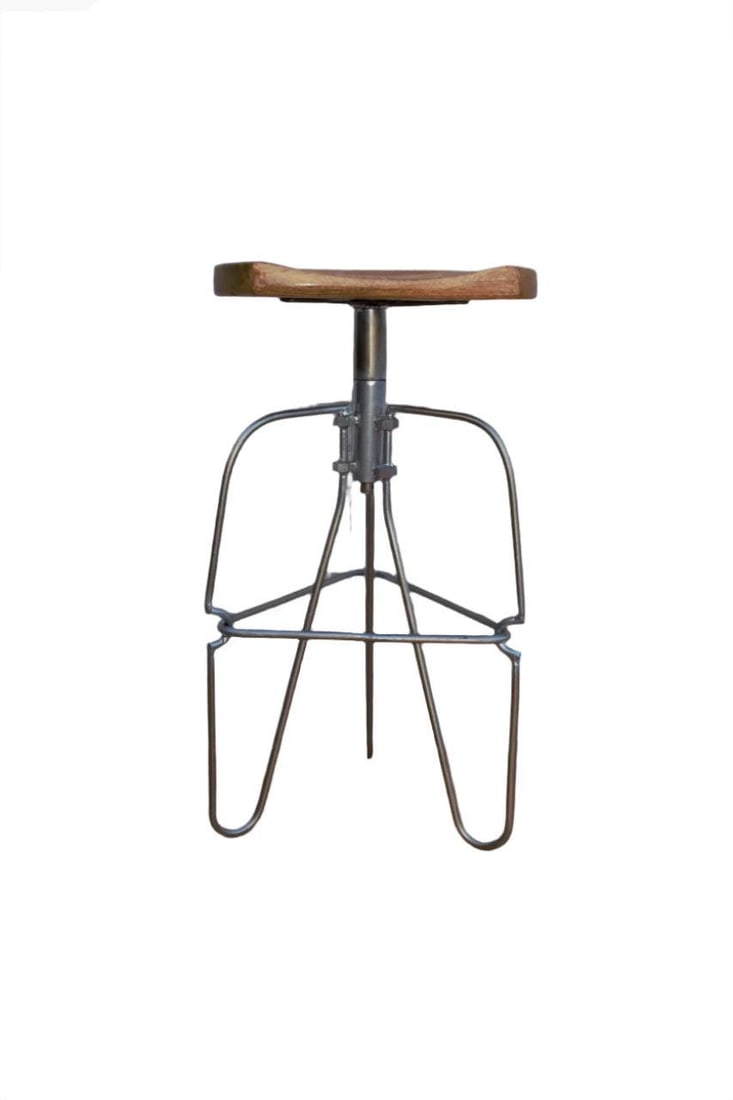 Mid Century Modern Herman Miller Style Stool - 5