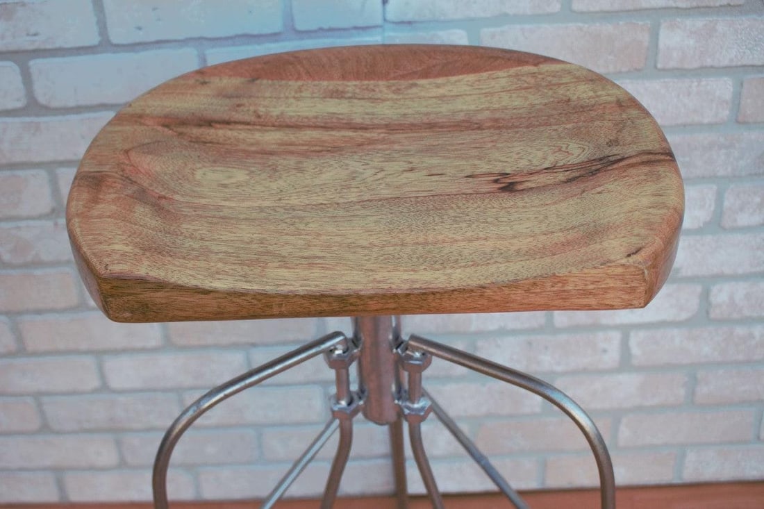 Mid Century Modern Herman Miller Style Stool - 6