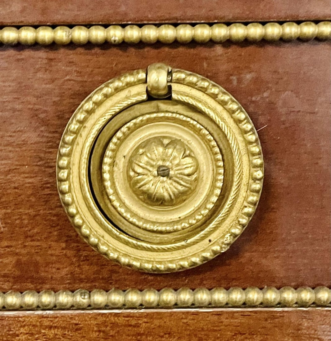 Maison Jansen Louis XVI Style Sideboard, Cabinet, Credenza, Bronze, Marble Top - 13