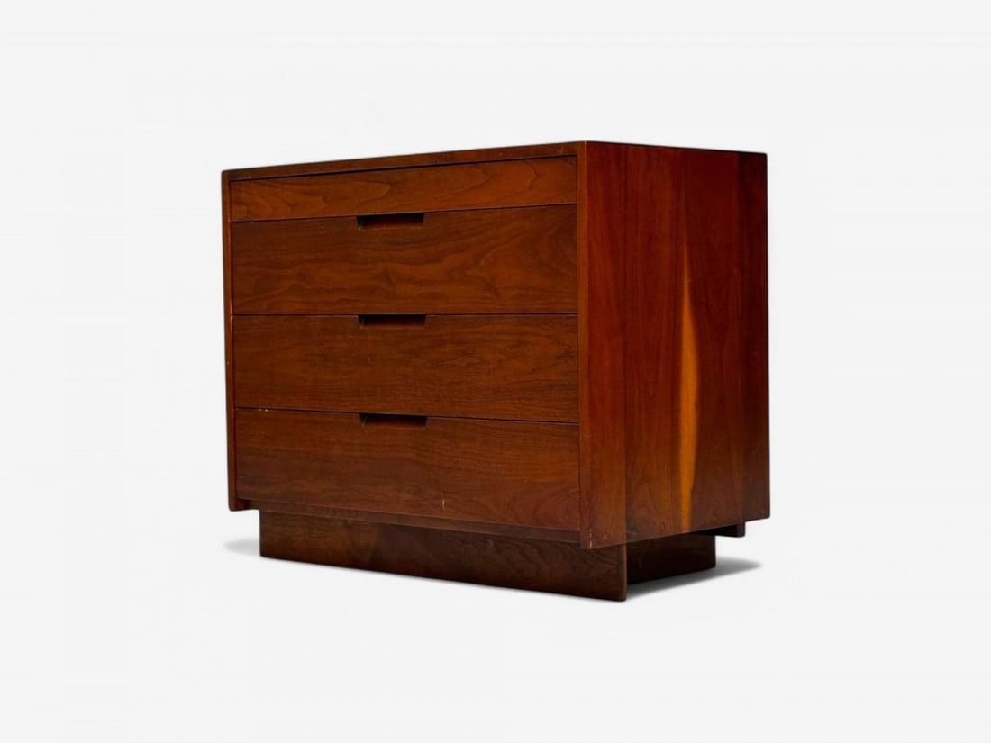 George Nakashima, Mid-Century Modern, Sap Walnut, Rare Nightstand, USA, 1957 - 5
