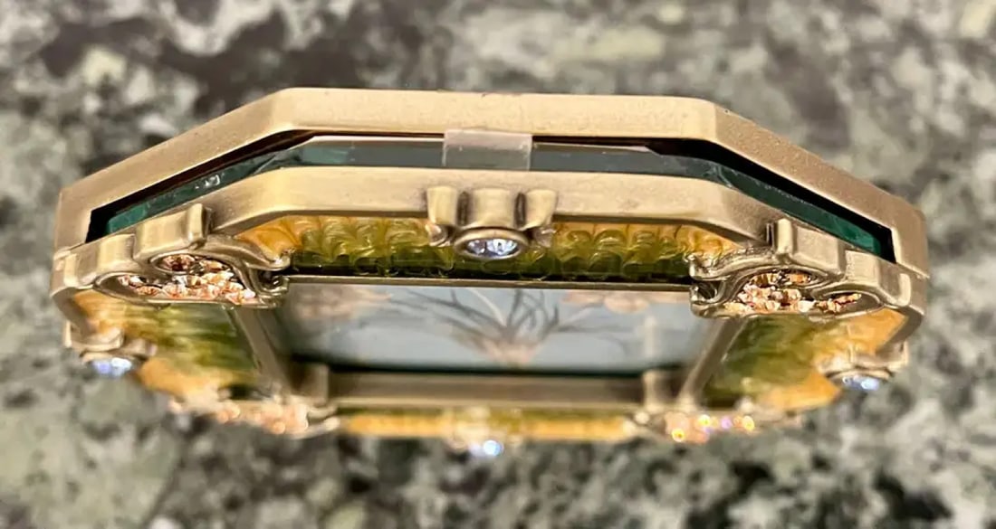 Jay Strongwater Octagonal Swarovski Picture Frame, New in Box - 4