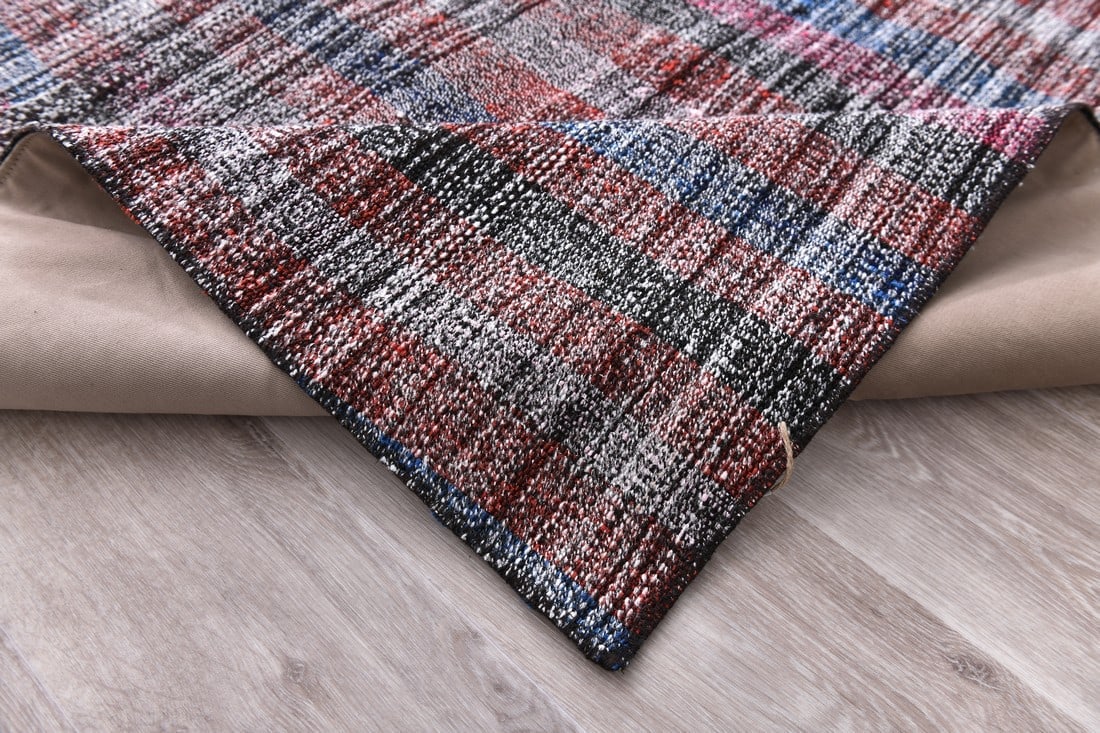 6'3'' x 8'10'' Turkish Flatweave Kilim Rug - 241098 - 12