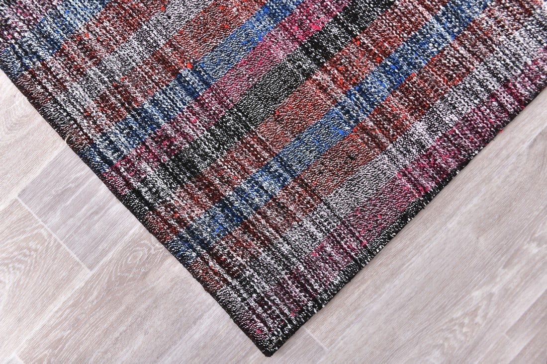 6'3'' x 8'10'' Turkish Flatweave Kilim Rug - 241098 - 7
