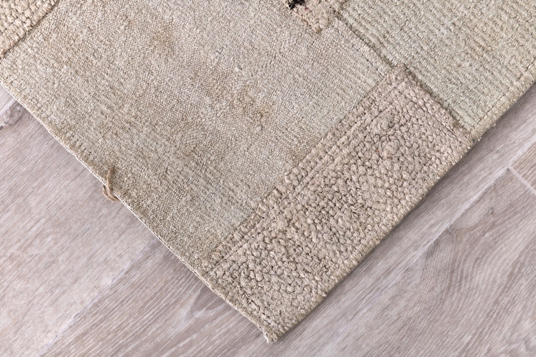 2'2'' x 9'10'' Turkish Hemp Patchwork Rug - 241057 - 7