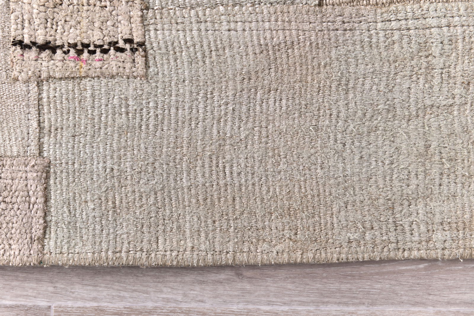 2'2'' x 9'10'' Turkish Hemp Patchwork Rug - 241057 - 9