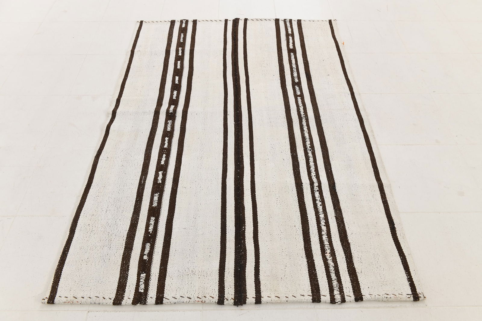4'5'' x 6'6'' Turkish Flatweave Kilim Rug - 60536 - 2