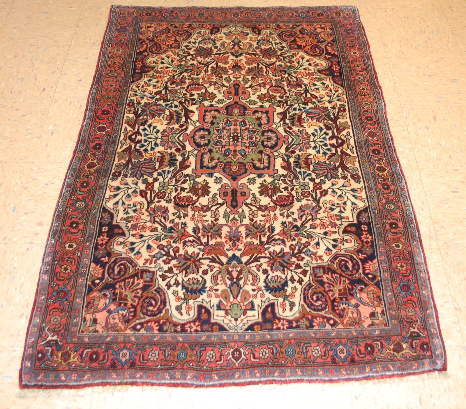 PERSIAN BIJAR 3'5" x 5'2" (1 of 16)
