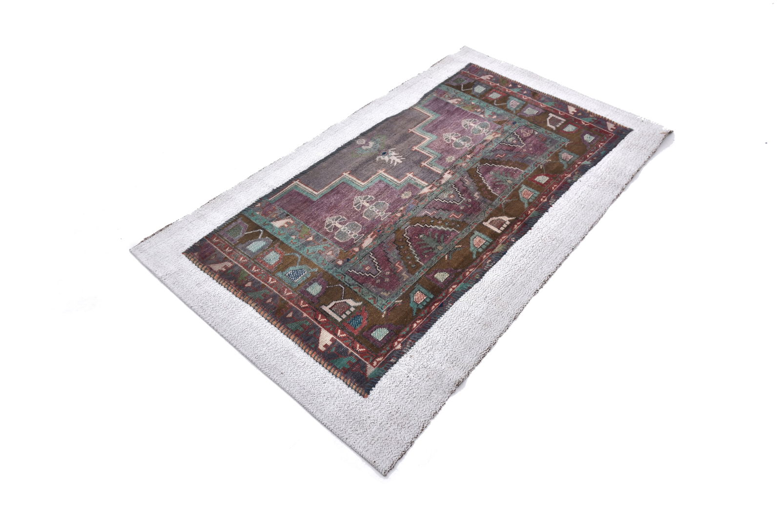 3'4'' x 5'11'' Turkish Flatweave Kilim Rug - 240366 - 2