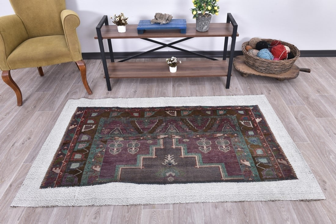 3'4'' x 5'11'' Turkish Flatweave Kilim Rug - 240366 - 3