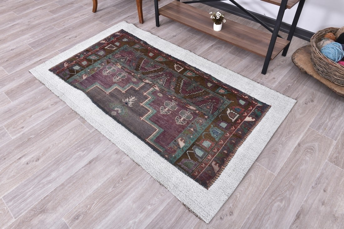 3'4'' x 5'11'' Turkish Flatweave Kilim Rug - 240366 - 4