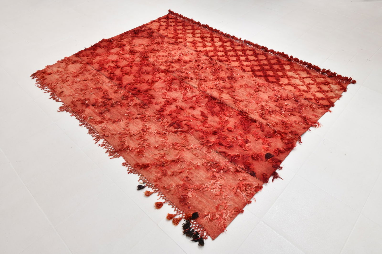 5'10'' x 7'7'' Tulu Filikli Kilim Rug - 70212 - 3