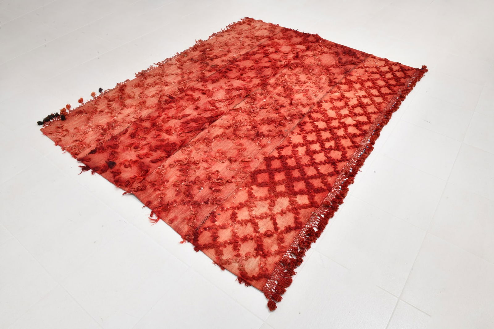 5'10'' x 7'7'' Tulu Filikli Kilim Rug - 70212 - 4