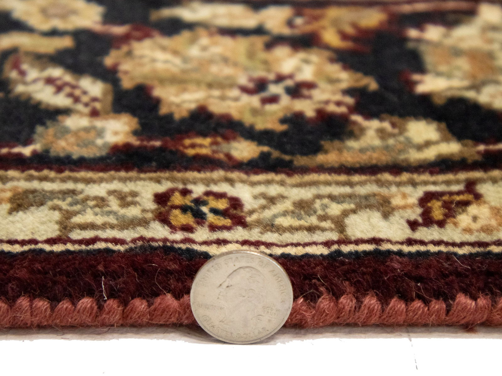 Red Floral Classic 4X6 Agra Jaipur Oriental Rug - 10