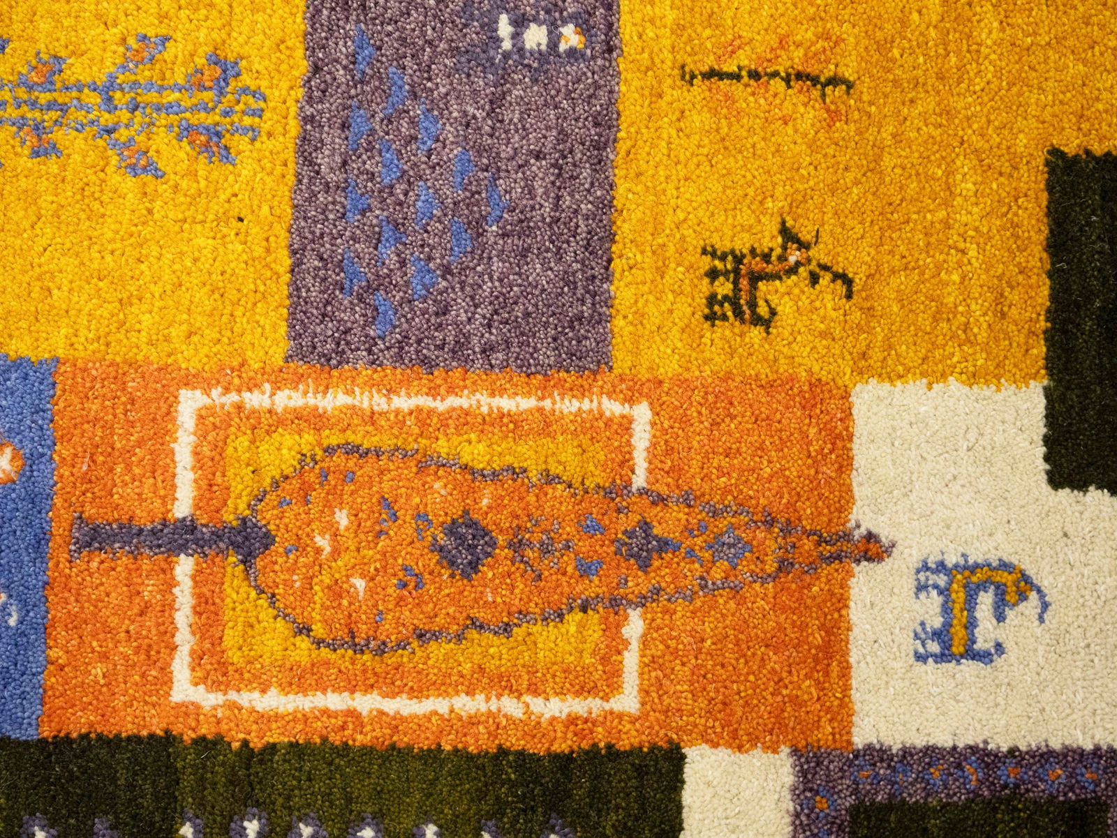 Multicolored Tribal 6X8 Indo-Gabbeh Oriental Rug - 6