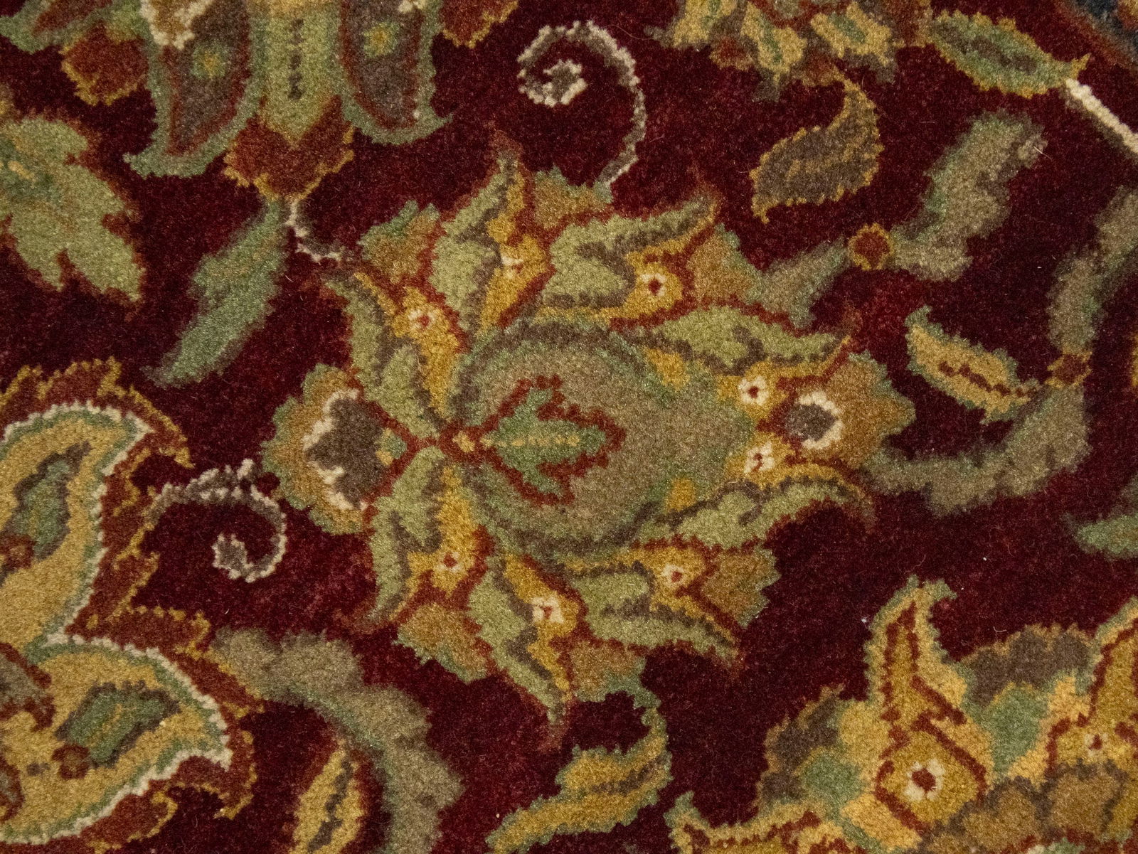 Red Floral Classic 3X5 Agra Jaipur Oriental Rug - 10