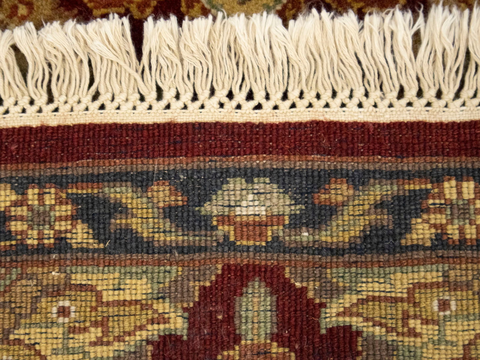 Red Floral Classic 3X5 Agra Jaipur Oriental Rug - 14