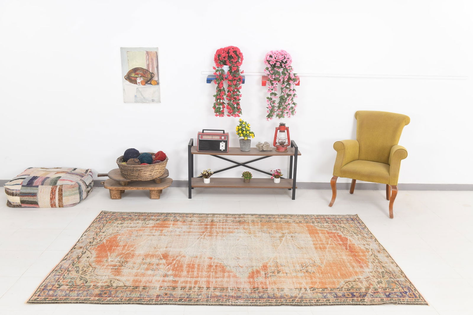 5'0'' x 8'5'' Turkish Flatweave Kilim Rug - 24349 - 4