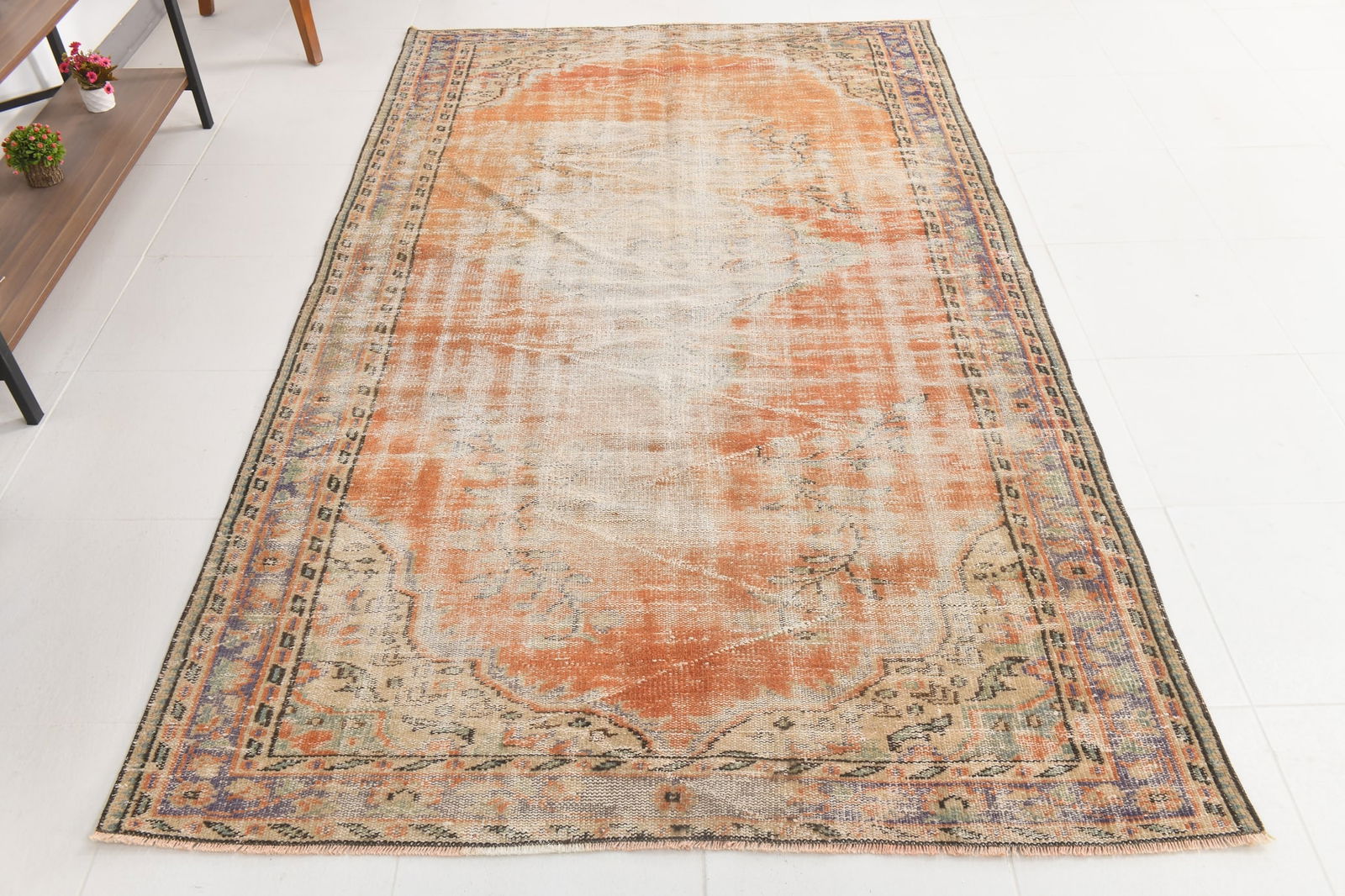 5'0'' x 8'5'' Turkish Flatweave Kilim Rug - 24349 - 7