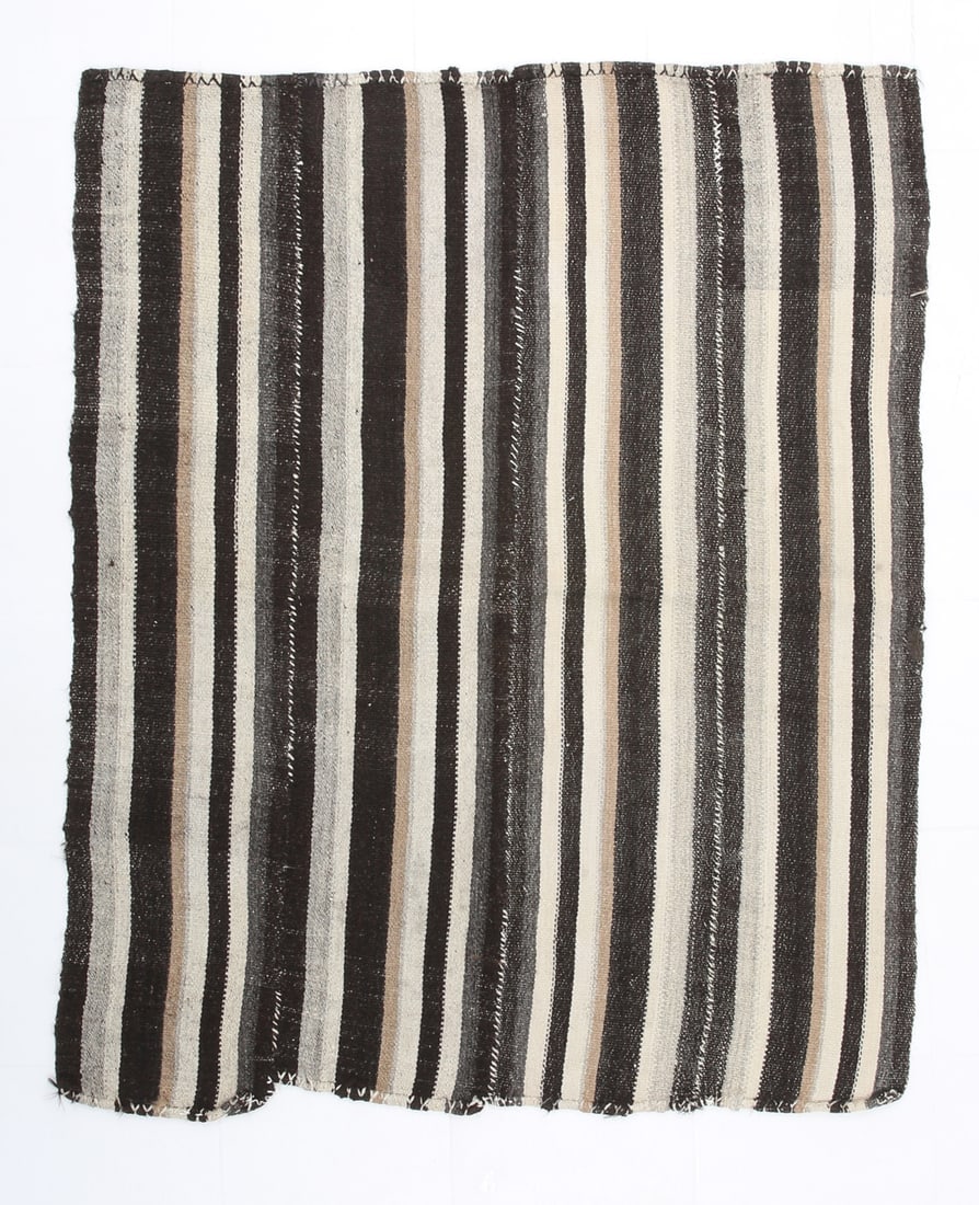 4'9'' x 6'0'' Turkish Flatweave Kilim Rug - 60646