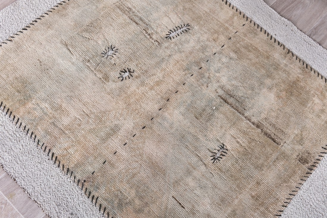 3'4'' x 3'10'' Turkish Flatweave Kilim Rug - 240377 - 6