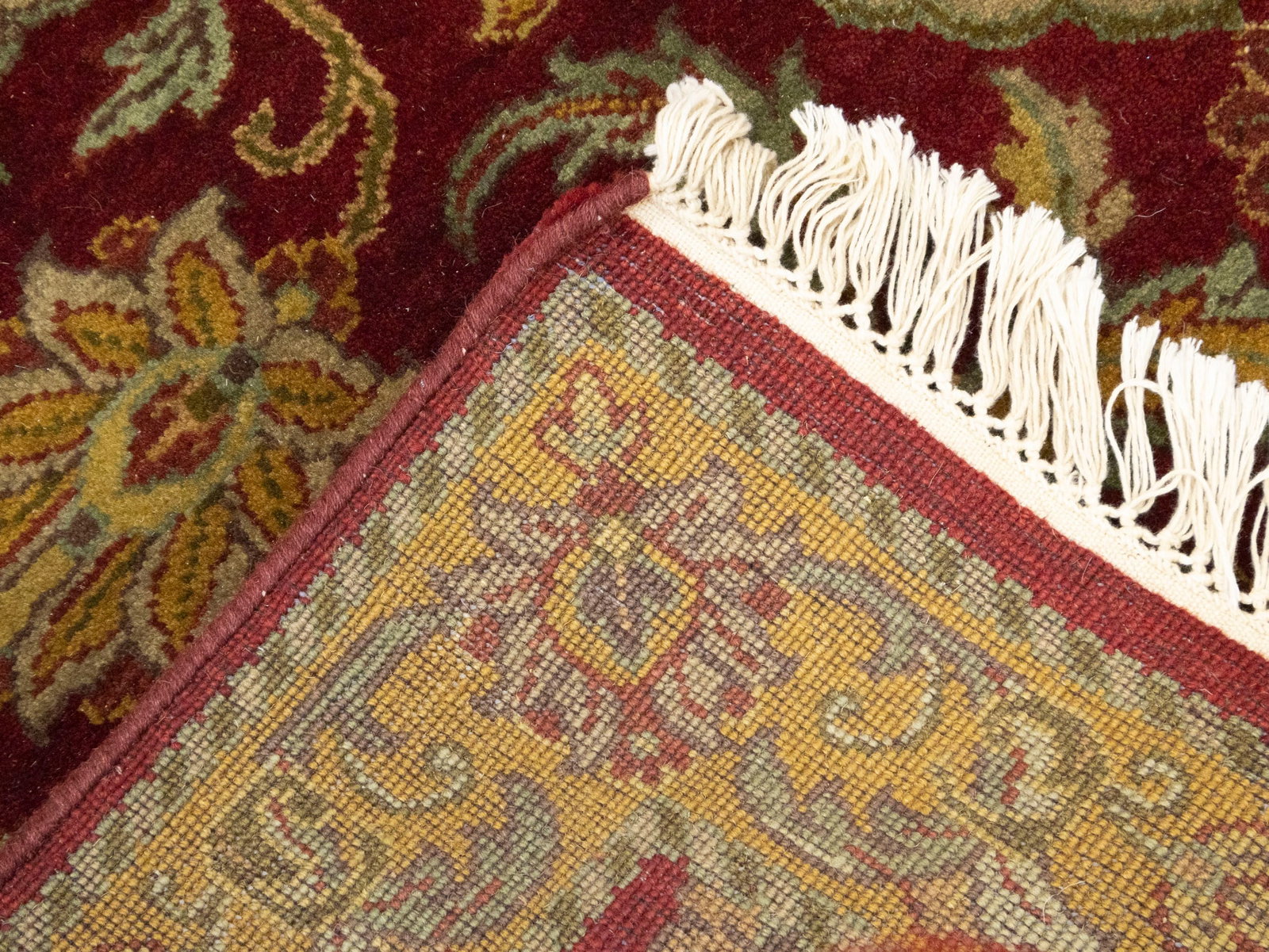 Red Floral Classic 4X6 Agra Jaipur Oriental Rug - 15