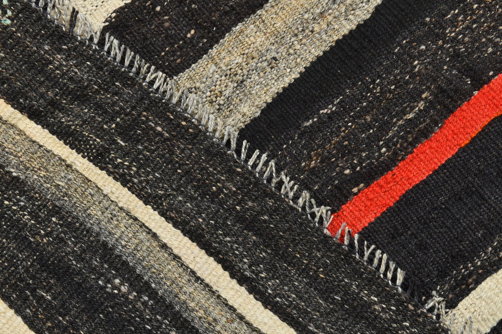 6'9'' x 9'2'' Turkish Flatweave Kilim Rug - 60548 - 18