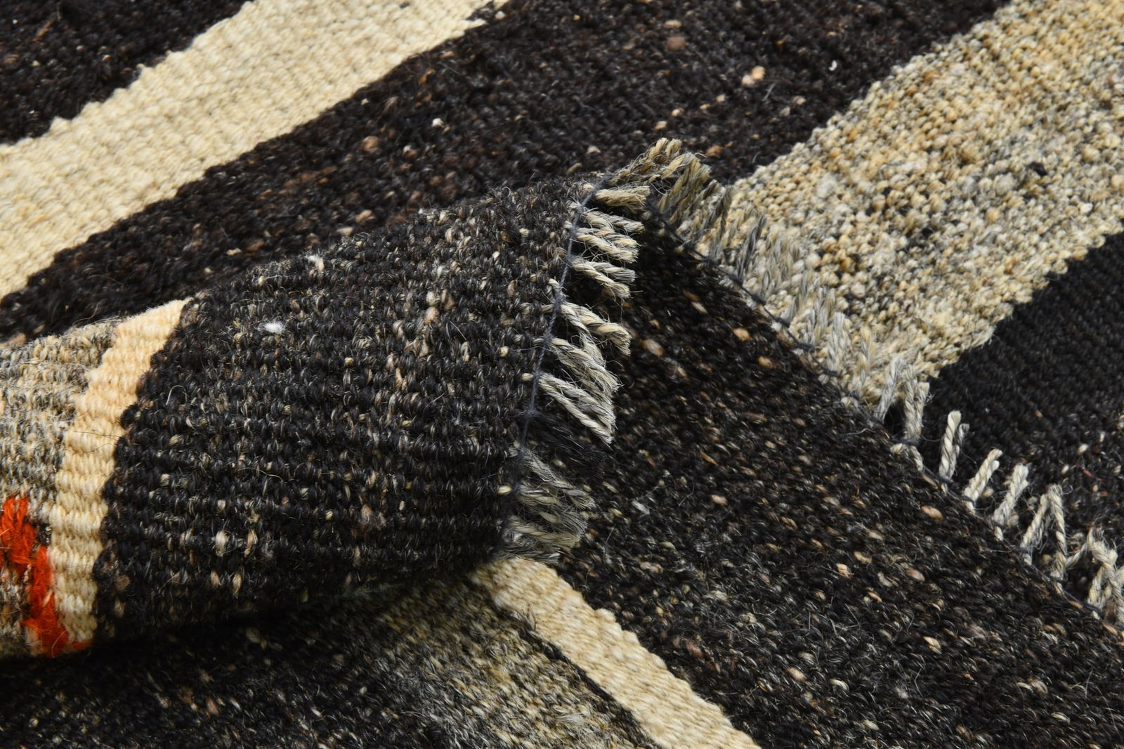 6'9'' x 9'2'' Turkish Flatweave Kilim Rug - 60548 - 19