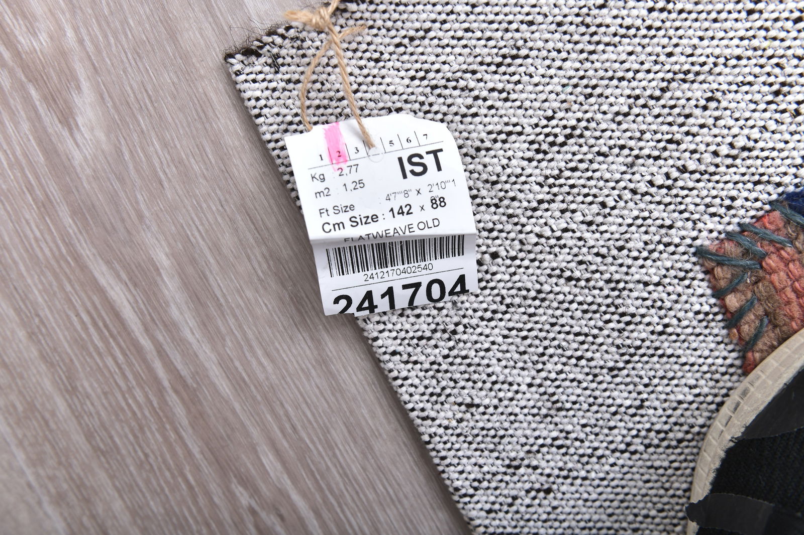 2'10'' x 4'7'' Turkish Flatweave Kilim Rug - 241704 - 12