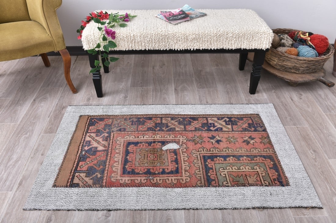 2'10'' x 4'7'' Turkish Flatweave Kilim Rug - 241704