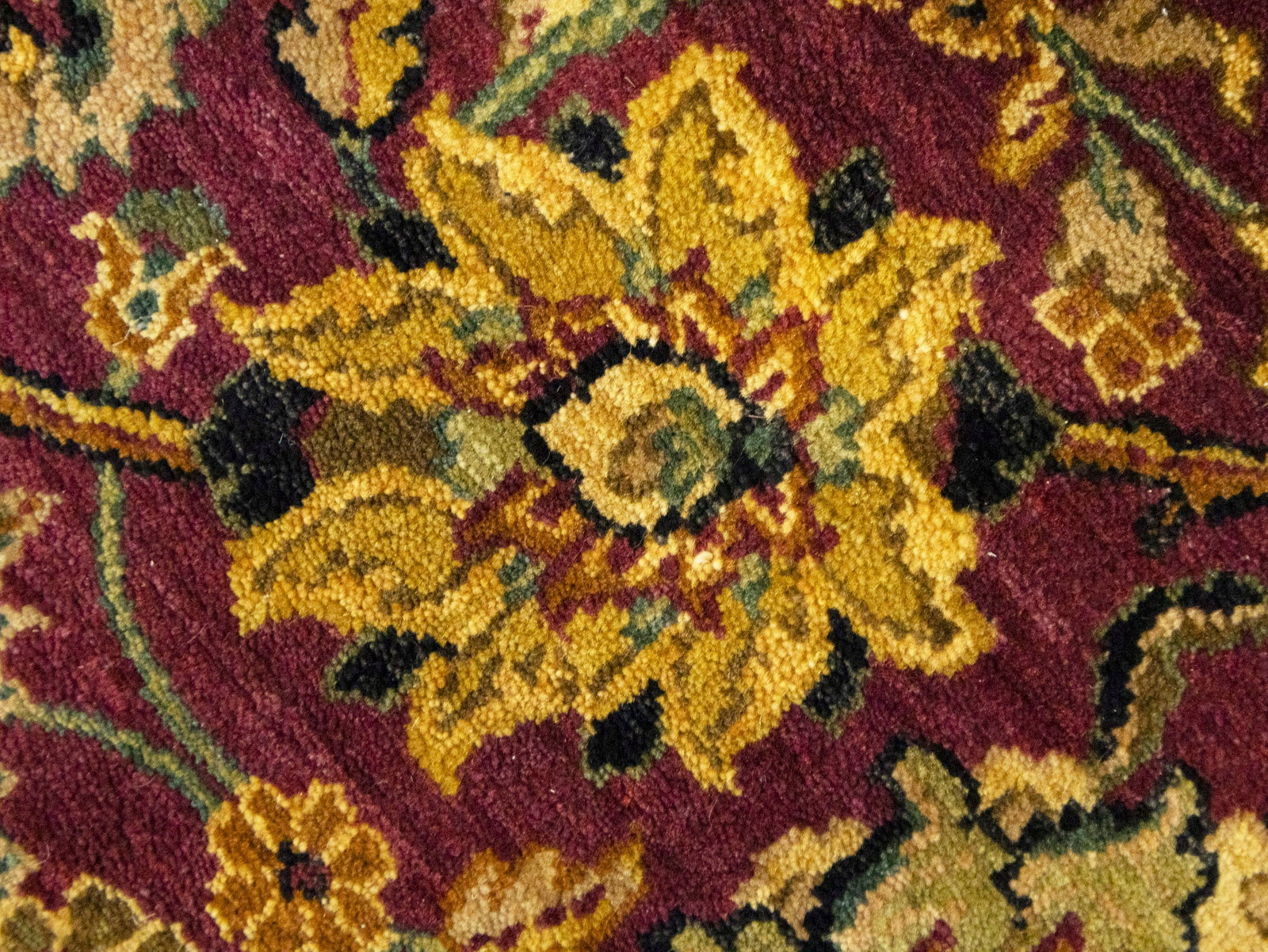 Purple Floral Classic 4X6 Agra Jaipur Oriental Rug - 12