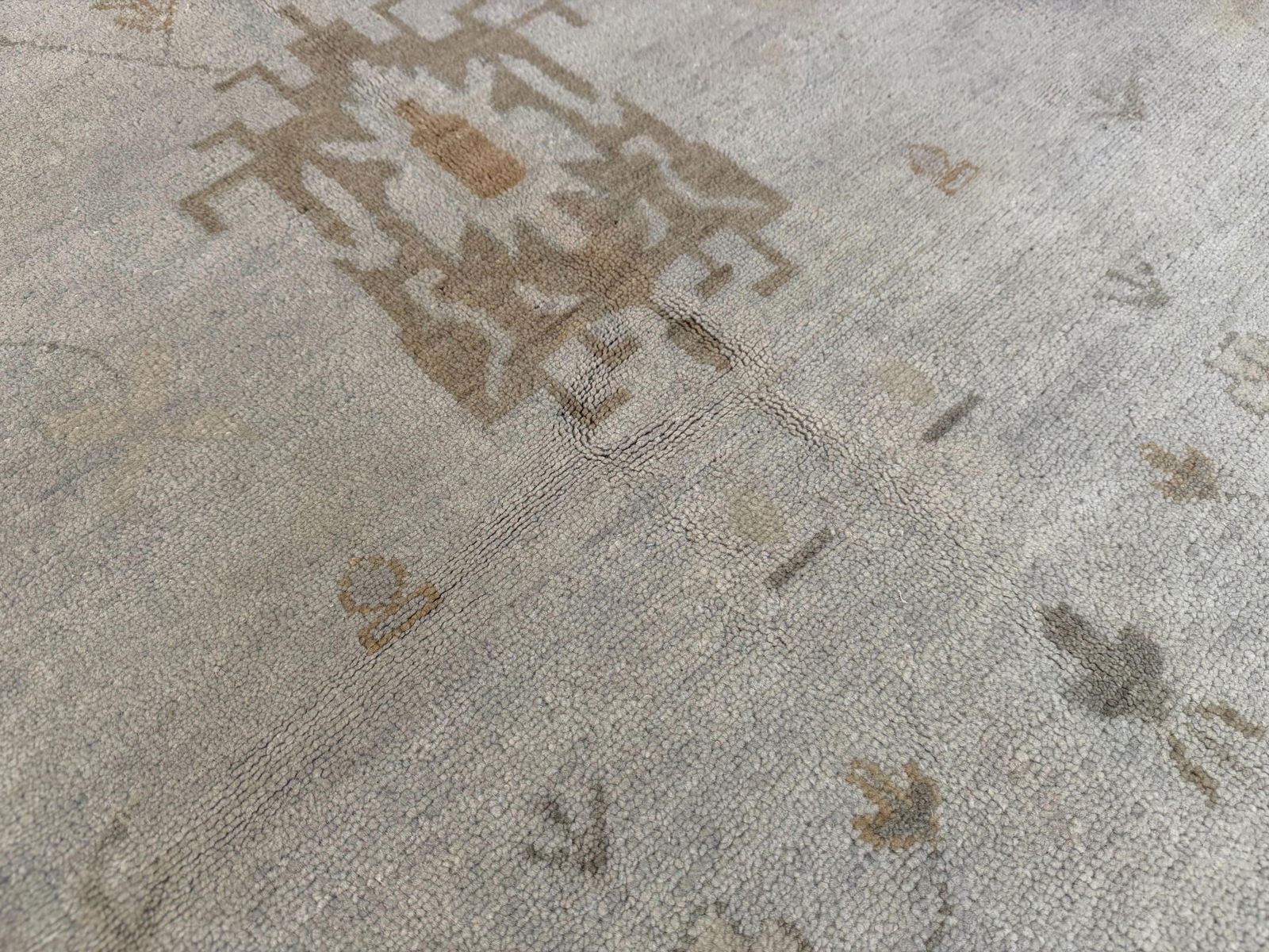 Exquisite Oushak Rug 8.7x11.2 - 4