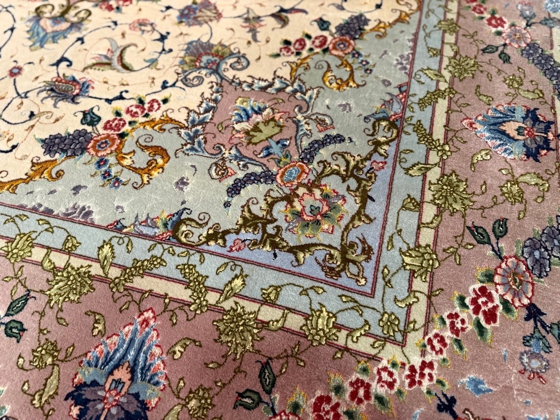 Auth Persian Masterpc Silk & Wool 6.8x10 - 5