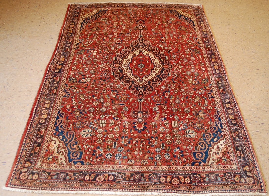 Persian SARUK RUG 4.4x6.10 (1 of 9)