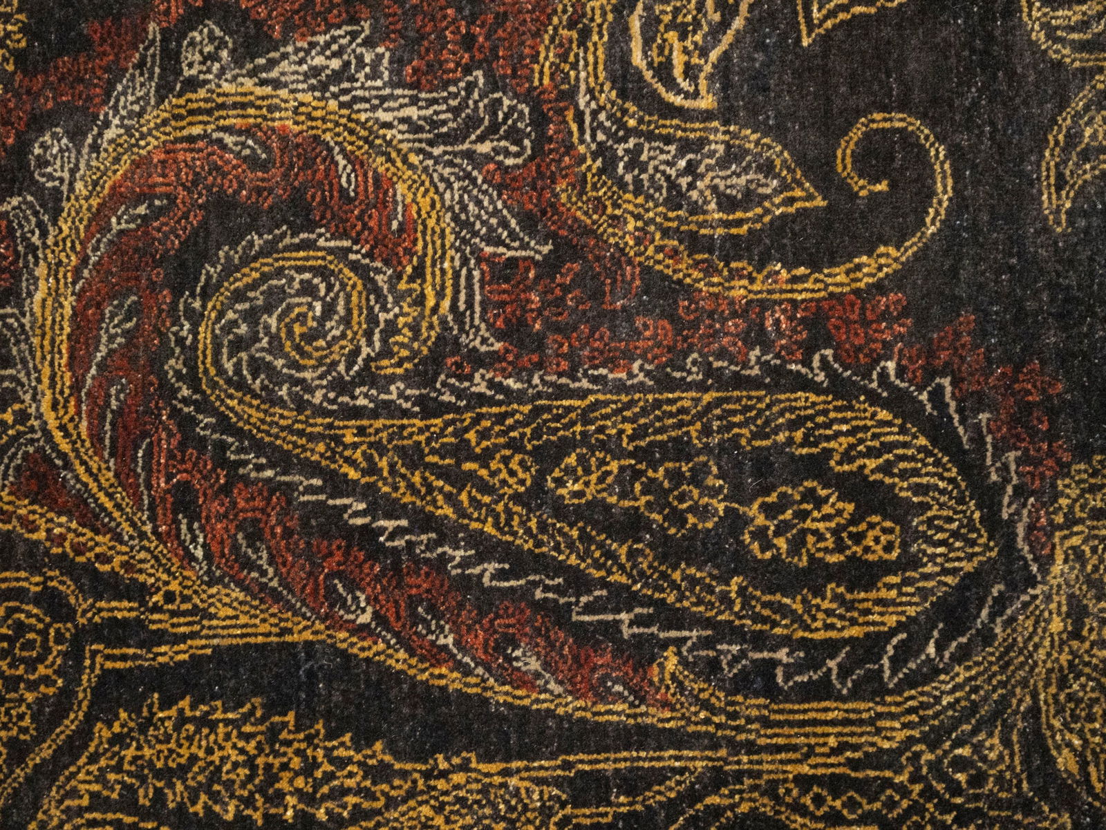 Charcoal Tribal Floral 2X3 Modern Oriental Rug - 6