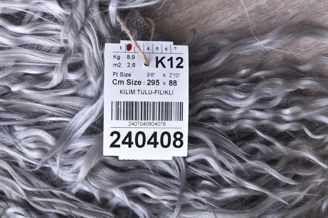 2'10'' x 9'8'' Tulu Filikli Kilim Rug - 240408 - 15