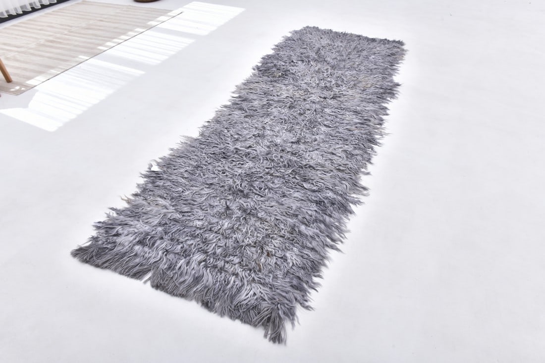 2'10'' x 9'8'' Tulu Filikli Kilim Rug - 240408 - 2